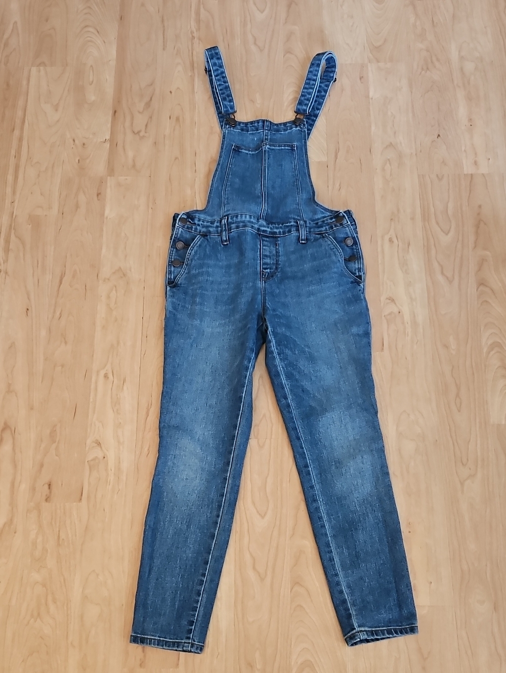 Old Navy Blue Denim Overalls. Woman's Sz: 4